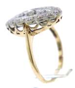 Vintage Art Deco 3 Diamond Ring