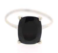 Sterling Silver Opal And Pink Saphires Ring