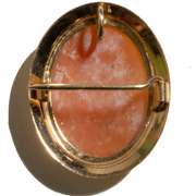 14 k Yellow Gold European Cameo