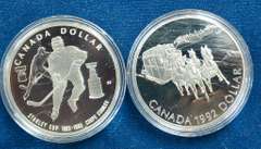 Lot OF 2 Canada Commemorative Silver Dollars