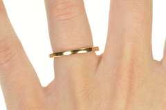 14K Yellow Gold Hearts of Pandora Designer Stackable Band Ring