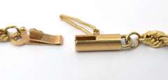 Heavy Eagle Necklace in 14KT Yellow Gold