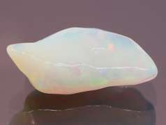 Snow white 1.93ct uncut Opal