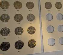 Estate Lot of Kennedy Half Dollar Books