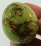 Beautiful 527ct green Opal and matrix egg