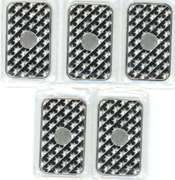 5 Sealed Sunshine Mint 1 Troy Oz. pure .999 Silver Bars
