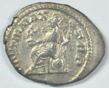 Super nice Elagabalus Roman Silver Denarius, 218-222 AD