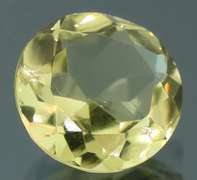Glittering 3.55ct lemon yellow Citrine solitaire