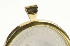 14K Yellow Gold Staatliche Museen zu Berlin Meissen Cameo Pendant