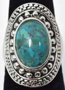 Sterling Silver Turquoise Ring