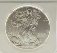 2012 Silver Eagle MS70