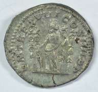 Sharp Roman Silver Denarius of Caracalla, 198-217 AD