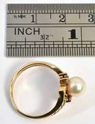 Feminine Pearl Ring