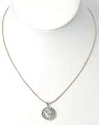 Sterling Silver CZ Necklace