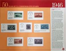 American Commemorative Postal Stamps