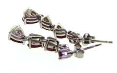 Sterling Silver Opal And Pink Saphires Ring