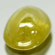 Mirror luster 11.20ct Sphene cabochon