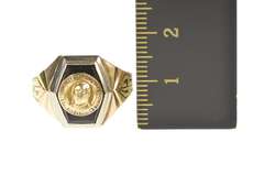 10K Yellow Gold 1942 Grover Cleveland High School Class Ring