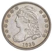 1835 Capped Bust Dime