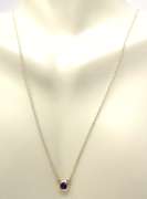 Tiffany & Co Amethyst Diamond by the Yard Necklace