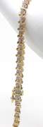 Popular Diamond Accent S Link Yellow Gold Bracelet