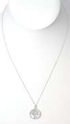 Sterling Silver Tree Of Life Necklace