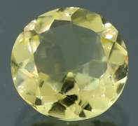 Glittering 3.55ct lemon yellow Citrine solitaire