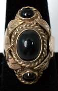 Vintage Sterling Silver Cabochon Ring