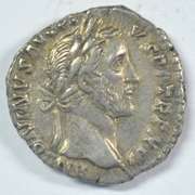 Great Antoninus Pius Roman Silver Denarius, 138-161 AD