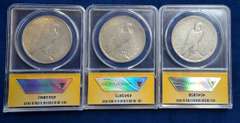 Lot of 3 Peace Dollars