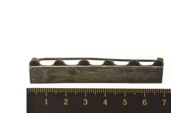 Sterling Silver Squared Golf Course Scene Golf Tee Holder Pin/Brooch