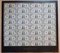 Uncut Sheet of 32 1981 $1FRN Notes