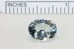 Sparkling Natural Aquamarine - 3.47 cts.