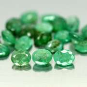 Large 6.81ct 22 piece Zambian Emerald parcel