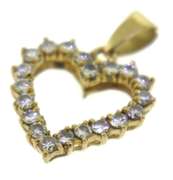 Favorite 18kt Diamond Heart Pendant