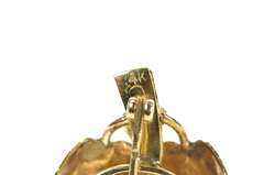 14K Yellow Gold 2.16 Ctw Ruby Grape BunchArt's & Crafts Pin/Brooch