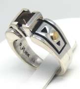 Sterling Silver Navajo Citrine Ring