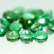 Large 6.81ct 22 piece Zambian Emerald parcel