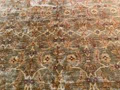 VINTAGE ZIGHLER RUG 8.9x10.9