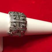LADIES 14KT WHITE GOLD DIAMOND RING / BAND