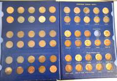 Estate Lot Of Coins in Books