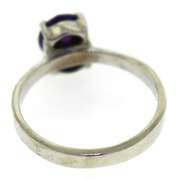 Sterling Silver Set of Amethyst Ring, Earrings and Pendant