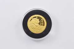 1998 Isle Of Man 1 Crown Year Of The Tiger Lunar 1/5 Oz Gold Coin