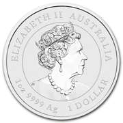 2021 Australia 1 oz Silver Lunar OX BU Series 3