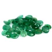 Large 8.46ct 31 piece Zambian Emerald parcel