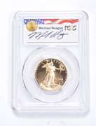 PR70 DCAM 1996-W $25 American Eagle 1/2 Oz Gold Reagan Legacy - PCGS