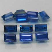 Top royal blue 3.46ct 13 piece set of Sapphires