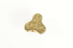 14K Yellow Gold Syn. Citrine Scalloped Slide Bracelet Charm/Pendant