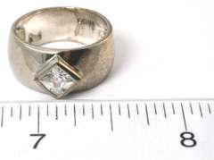 Sterling Silver CZ Cocktail Ring