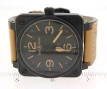 Bell and Ross Aviation BR01-92 Heritage Black PVD Watch